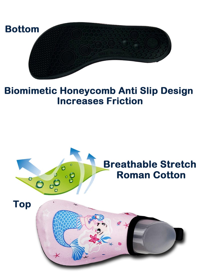 MissTiara Diving Socks Shoes Children's Outdoor Beach Swimming Aqua Socks Quick-Dry Barefoot Diving Socks Shoes - Image 2