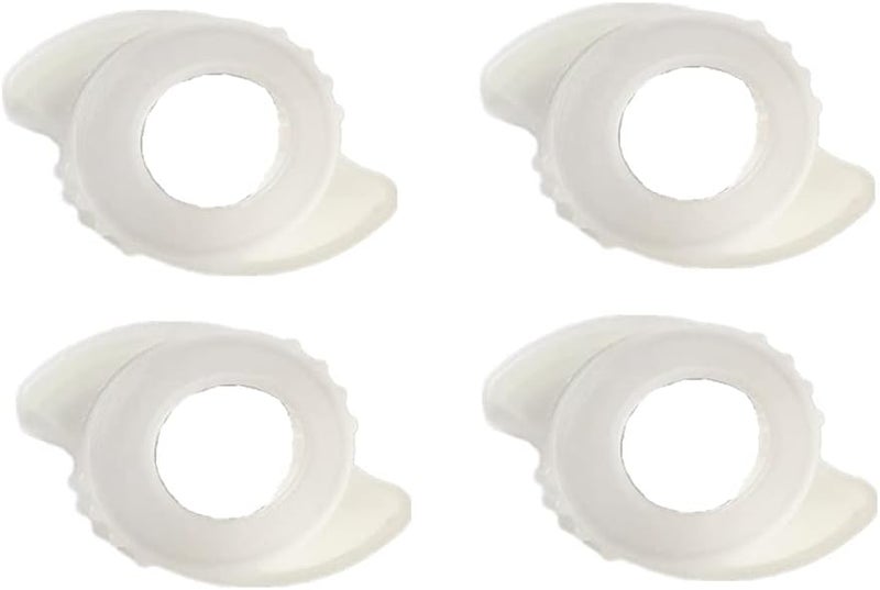 Eggone 4Pcs(3"W x 2" D) Silicone Door Knob Grips - Anti-Static Door Knob Cover - Great Grips with Glow Inserts Sleep Aids-Silicone Doorknob Bumper Grips, Open Doors Easily - Image 1