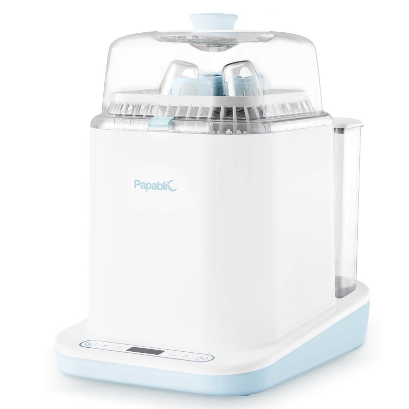 Papablic Papablic Bottle Washer Pro Baby Bottle Washer Sterilizer Dryer 4in1 Bottle Washer Sanitizer for Bottles Pump Parts Baby Essentials Quick Clean with 60 Detergent Tablets