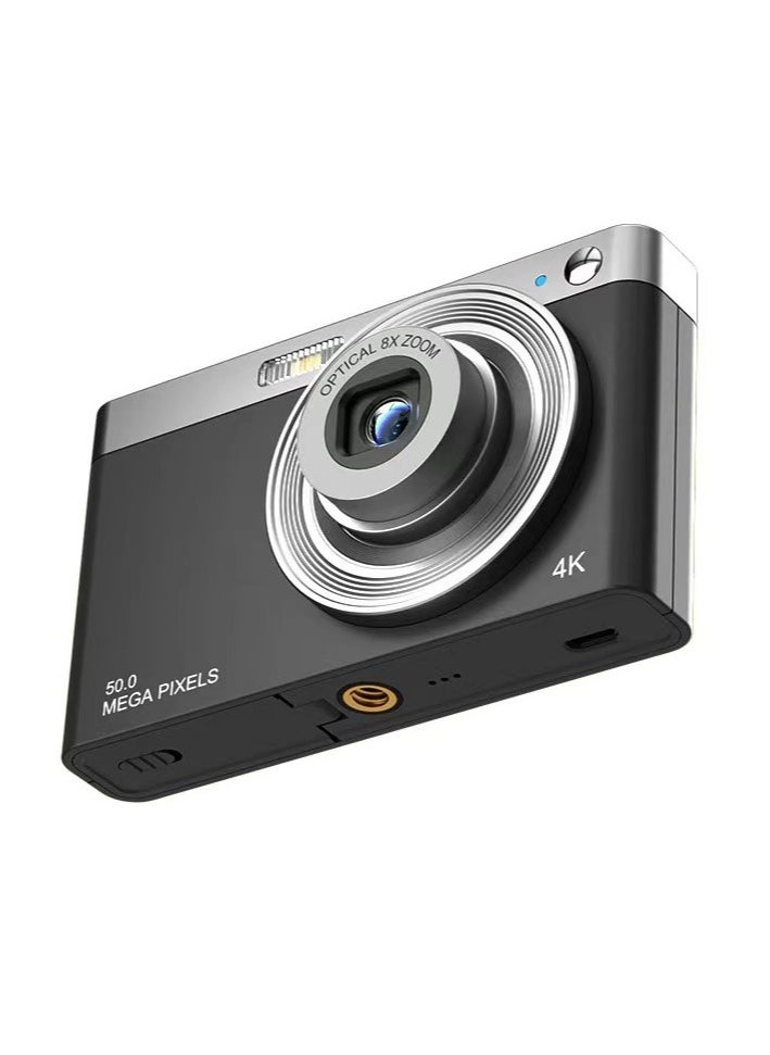 Generic Compact 4K Digital Camera Video Camcorder 50MP 2.88Inch IPS Screen Auto Focus 16X Zoom Anti-shake Face Detact Smile Capture Built-in Flash with 32G Memory Card  - Image 2