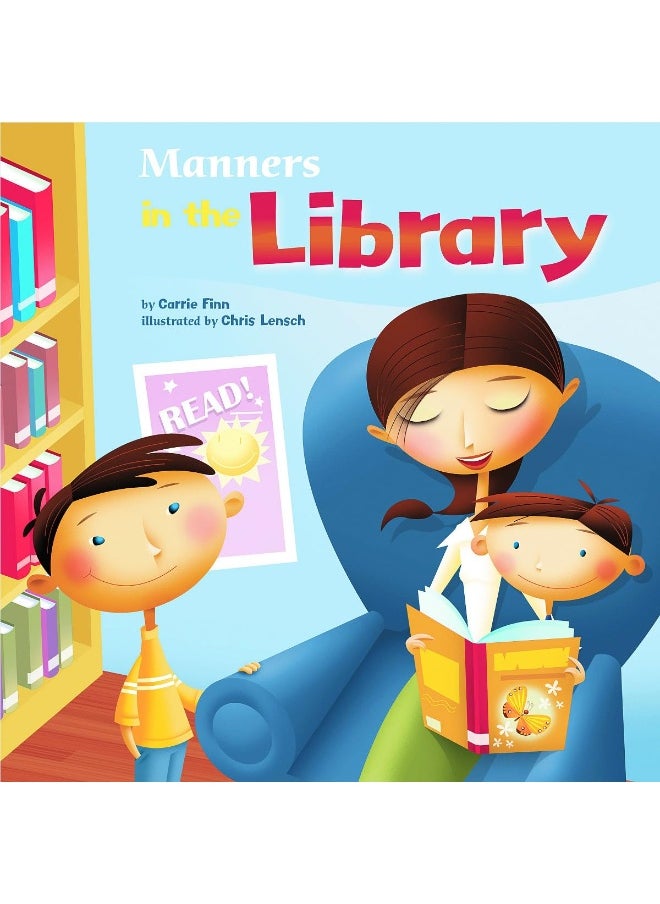 null - Picture Window Books Manners in the Library - Image 1
