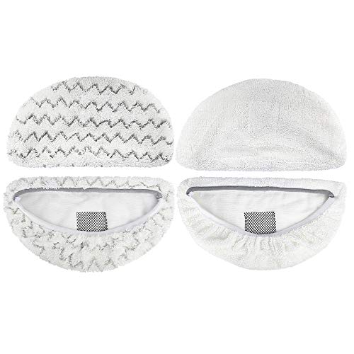 KVLZ Steam Mop Replacement Pads for Bissell Powerfresh Steam Mop Pads Compatible with 1940 1440 1544 Series 19402 19404 19408 19409 1940a 1940f 1940q 1940t 1940w Washable Reusable Steam Mop Pad (6-PACK) - Image 2