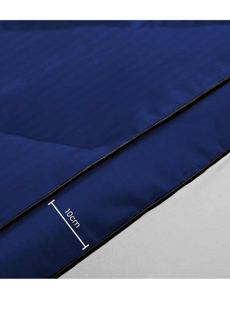 The Home Mart Home Mart Ultra-Plush 4-Inch Hotel Mattress Topper (180x200 cm) – 900 GSM Microfiber Fill, Firm Support, Super Soft Brushed Fabric, Deep Pocket Design with 4-Way Stretch Elastic Straps  - Image 4