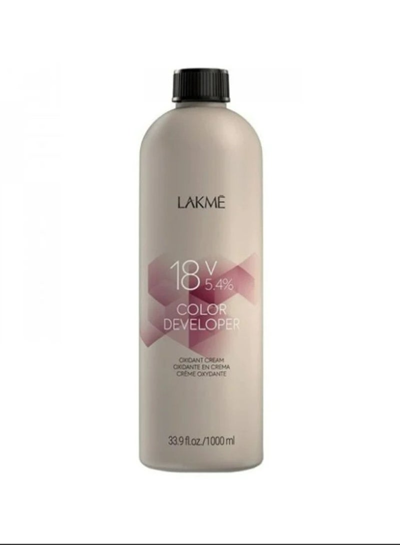 Lakme Oxygen Cream 1000ml - (5.4%) 18v