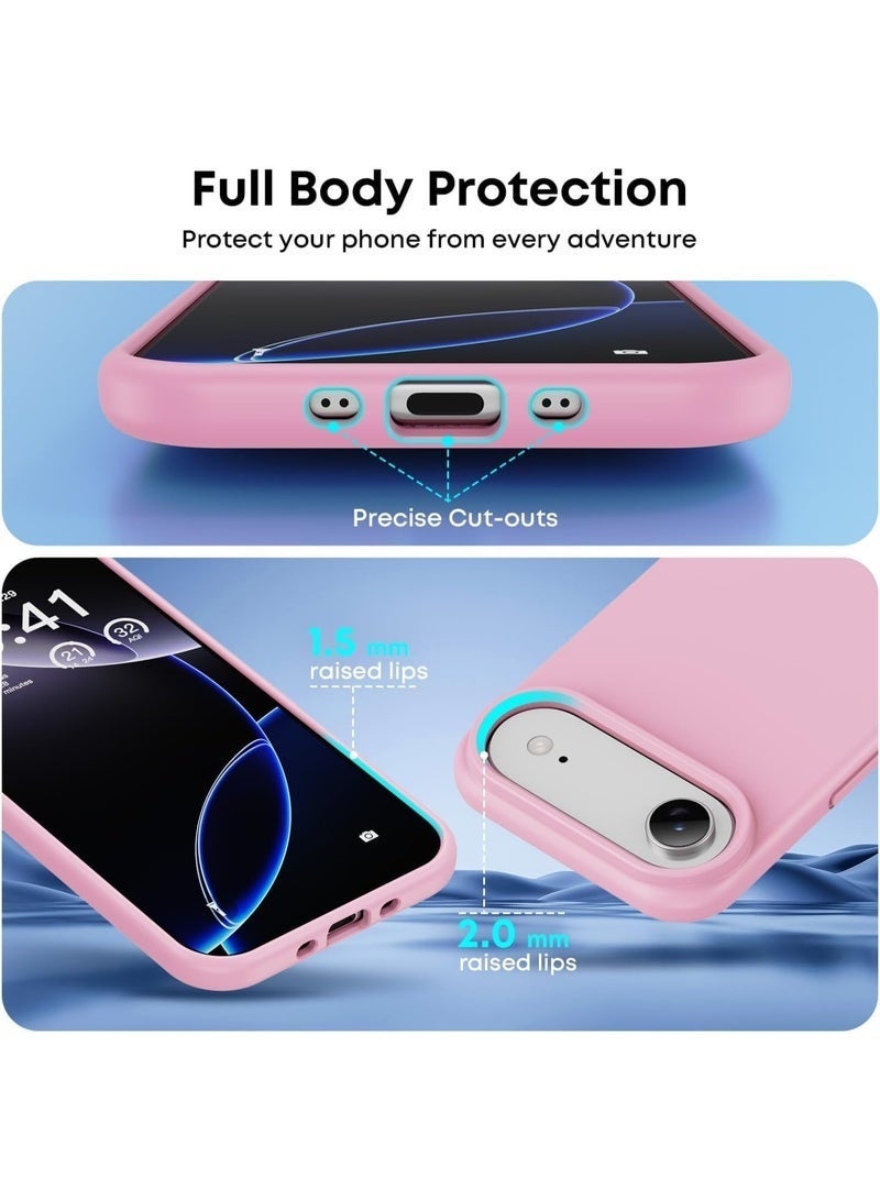 Raxoom iPhone 17 Air Smooth Liquid Silicone Soft Cover | Shockproof Protective Phone Case with Microfiber Lining | Slim Lightweight Anti-Scratch Back Cover for iPhone 17 Air 6.5-Inch - Image 2