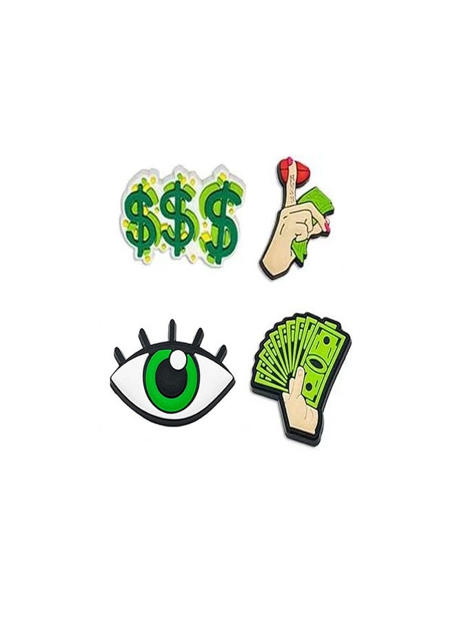 BOWNDY Different Shoe Charms for Clog Decoration,Cute Cartoon Charms Accessories for Gift, Fitness-22pcs, Plastic, No Gemstone - Image 2
