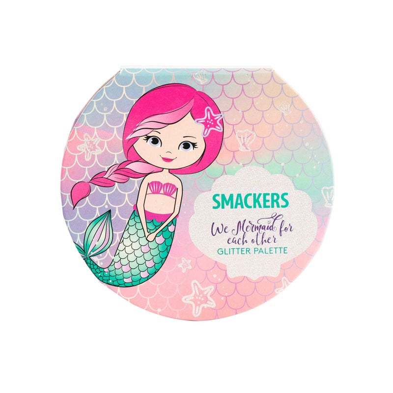 Lip Smacker Sparkle & Shine Eyeshadow Makeup Palette, Mermaid Palette Shimmer | Christmas Make Up Collection | Holiday Present | Gift for Girls - Image 2
