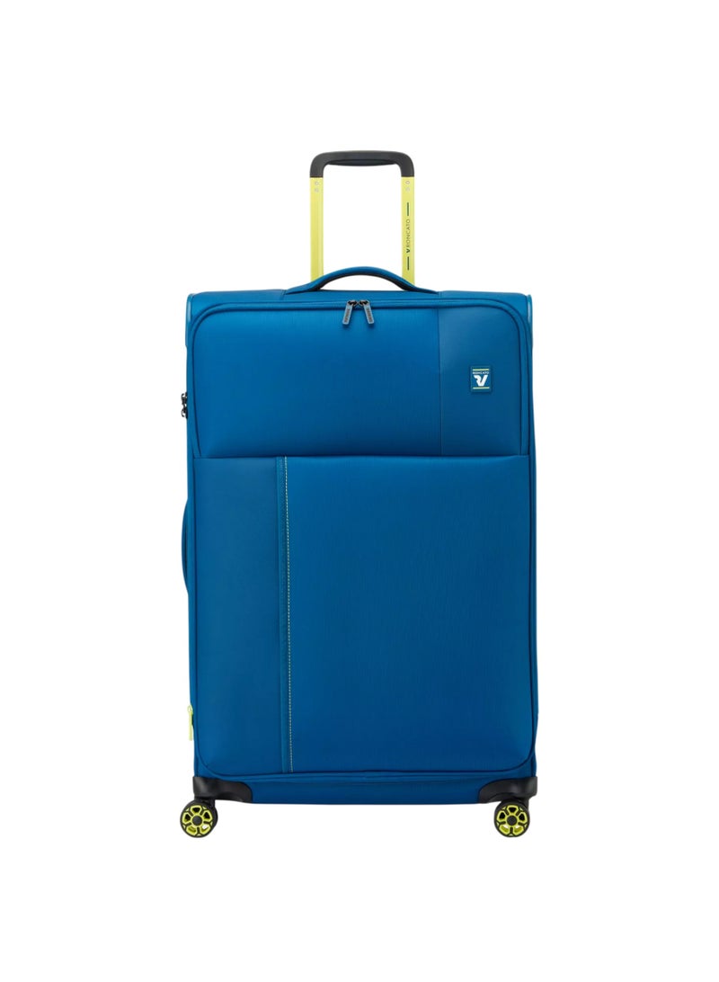 Roncato Fabric Trolley 3 Piece Luggage Set 415350-3P Expandable Soft Suitcase Set with TSA Lock & 4 Double Spinner Wheels - Image 2
