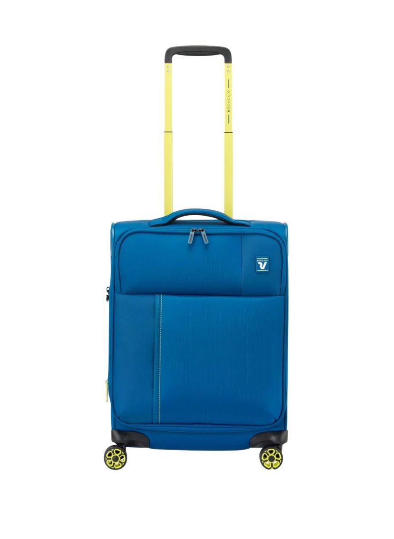 Roncato Fabric Trolley 3 Piece Luggage Set 415350-3P Expandable Soft Suitcase Set with TSA Lock & 4 Double Spinner Wheels - Image 5