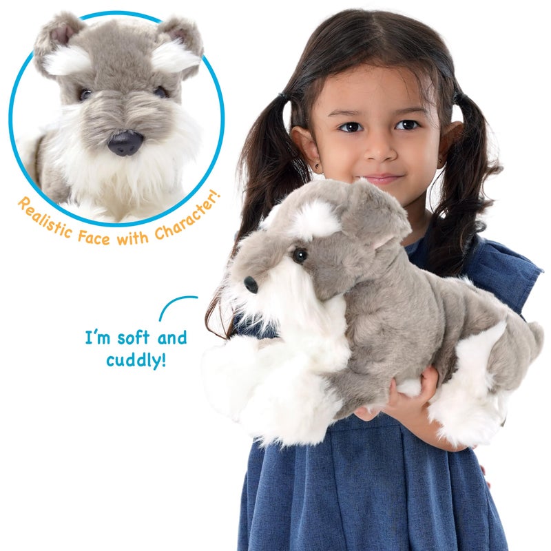 TigerHart Siegfried The Schnauzer - 13 Inch Stuffed Animal Plush - Image 2