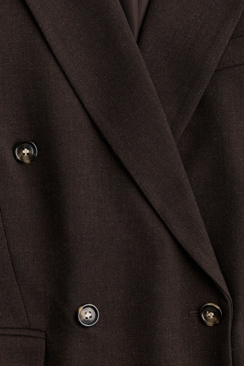 اتش اند ام بليزر بصف مزدوج من الأزرار