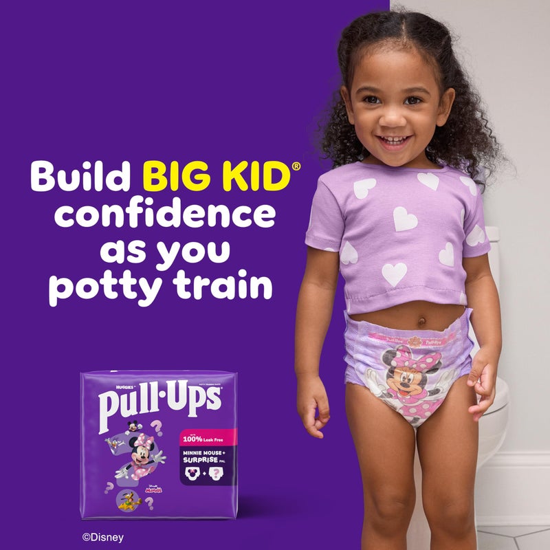 Pull-Ups Girls' Potty Training Pants, Size 2T-3T Training Underwear (16-34 lbs), 23 Count - Image 2