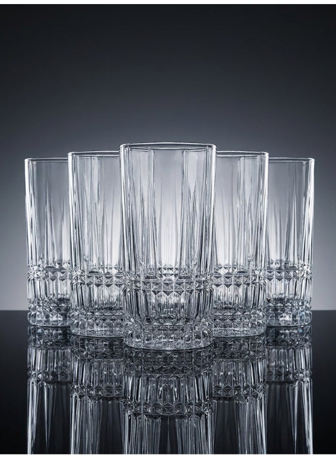 Luminarc Elysees 6 Piece Tumbler 210ml Drinking Set For Juice, Water, Soft Drinks, Hard Drink, Hot Beverages - Image 5
