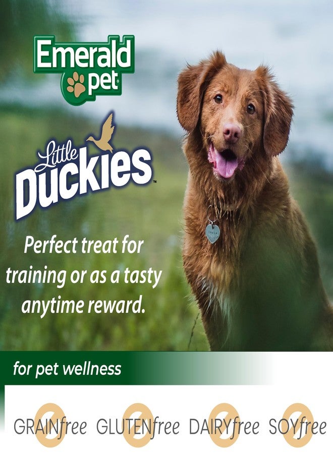 Emerald Pet Little Duckies Crunchy Natural Roasted Duck Dog Treats, Made in USA - Image 5