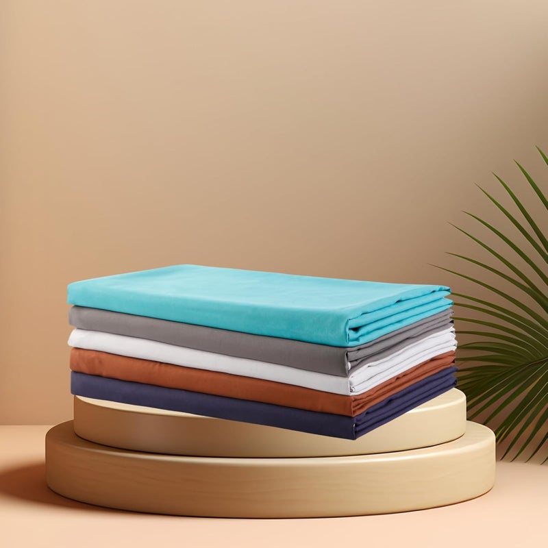 UhobeCap غطاء بطانية مرجح 60x80، أزرق فاتح، غطاء لحاف 60 × 80 للبطانية المرجحة - Image 5