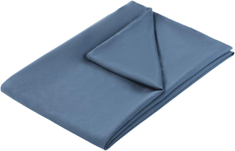 UhobeCap غطاء بطانية مرجح 60x80، أزرق فاتح، غطاء لحاف 60 × 80 للبطانية المرجحة - Image 1