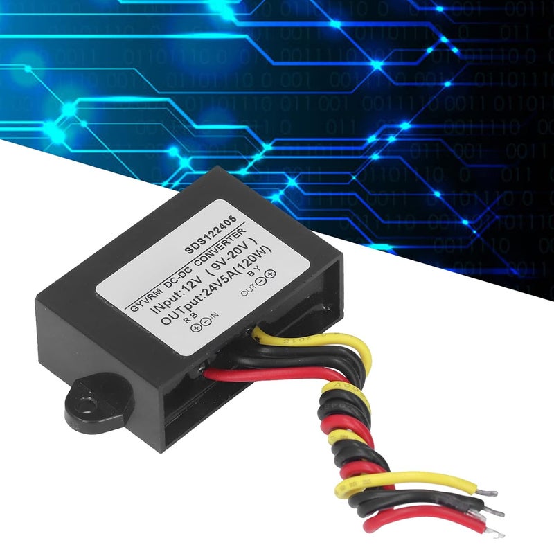 كلاراكو محول تيار مستمر ذكي وآمن 5 أمبير مقاوم للصدمات ووحدة تعزيز موفرة للطاقة وكفاءة تحويل عالية للغاية لمضخات المياه - Image 2