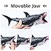 kukifun 11 Megalodon Shark Toy Realistic Deep Sea Giant Ocean Animal Figure with Movable Jaw for Kids Party Favors Cake Decor Bath Play Collection - Image 4