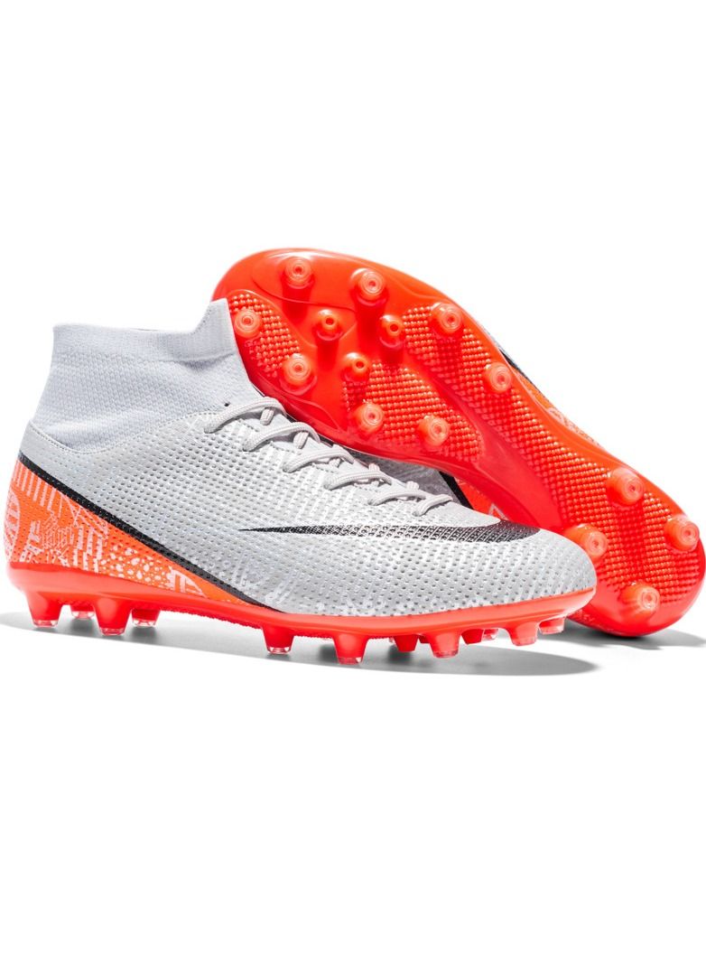 KUYING New High Top Comfortable and Breathable Football Shoe 