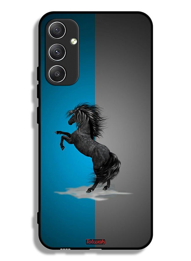 Tolwak Samsung Galaxy A34 5G Protective Case Cover Horse Art - Image 1