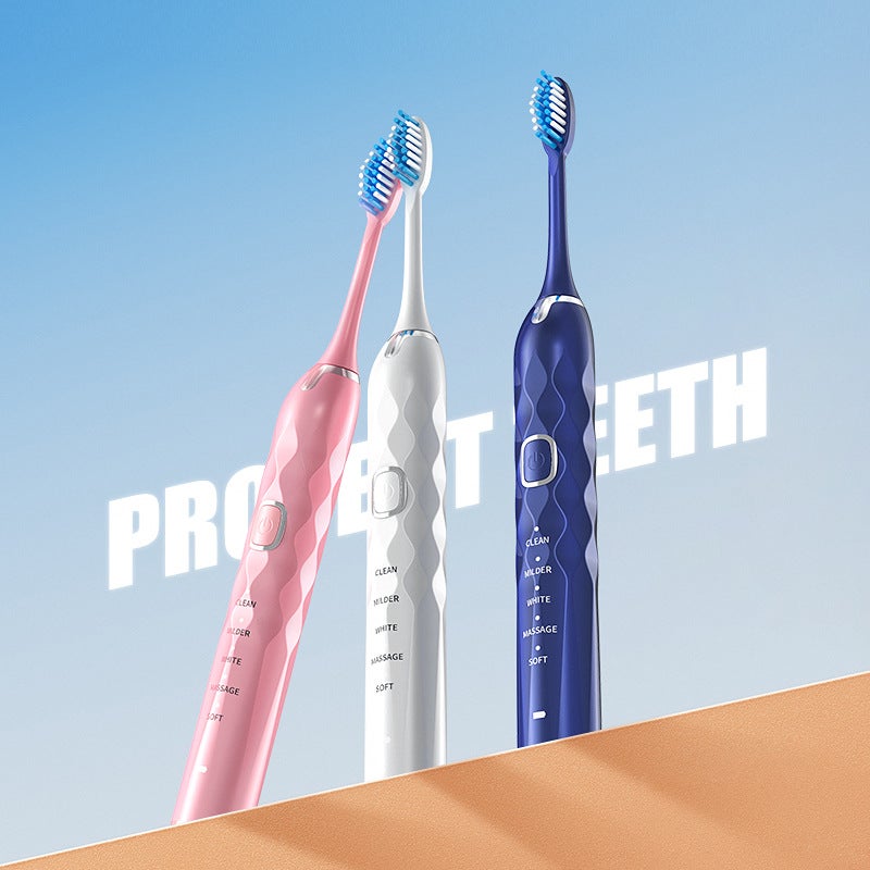 Sam Ping For Adult Electric Toothbrush Sonic Household Waterproof Smart Rechargeable Toothbrush Automatic Men'S And Women'S Soft Fur - Image 2