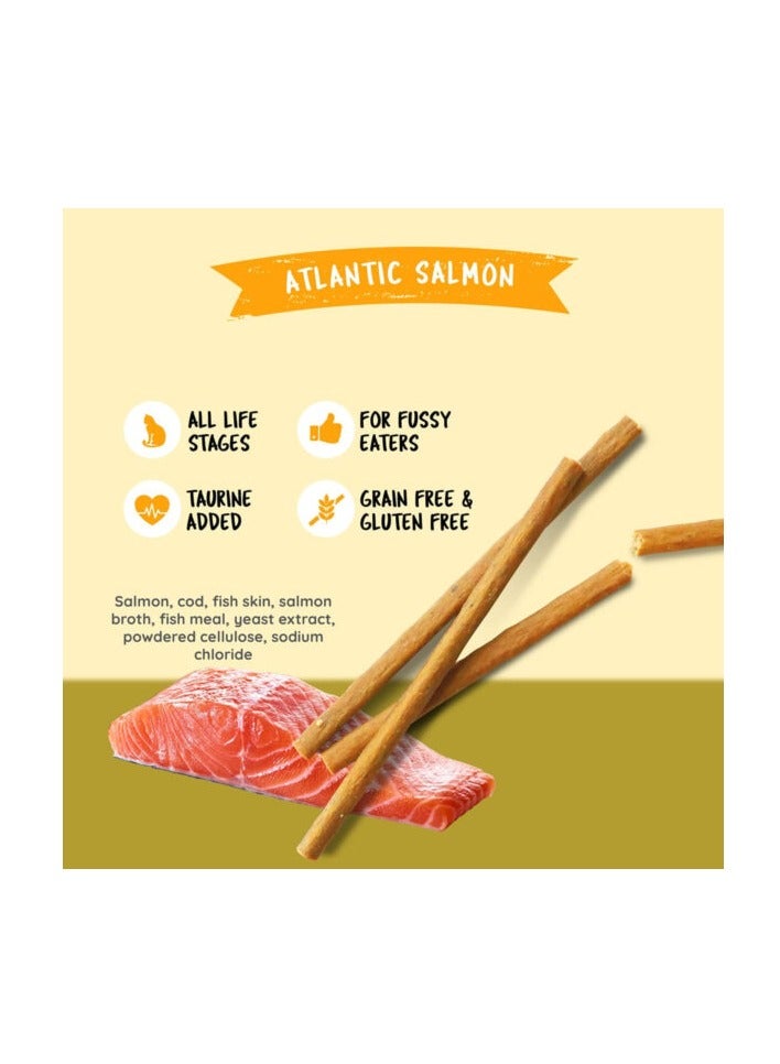 Kit Cat 2pcs Grain Free Cat Stick Atlantic Salmon 2x15g - Image 3