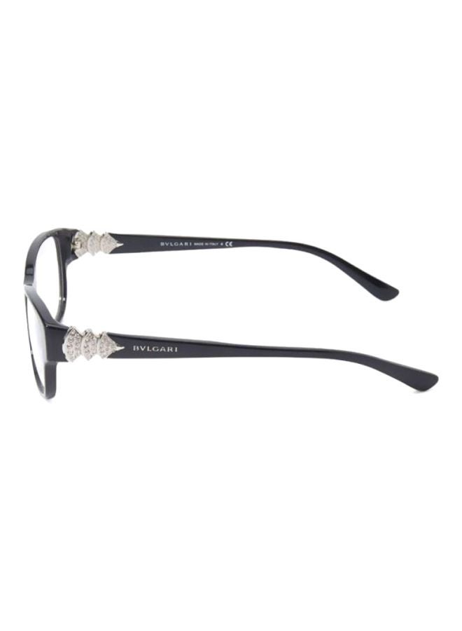 BVLGARI Women Cat Eye Eyeglass Frame - Lens Size: 51 mm - Image 2