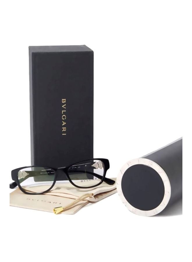 BVLGARI Women Cat Eye Eyeglass Frame - Lens Size: 51 mm - Image 5
