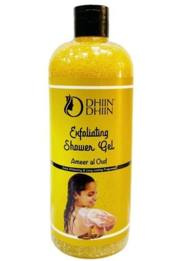 دين دين أمير العود جل الاستحمام المقشر 750 مل