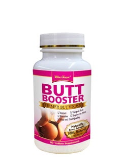 Hip Booster Pills, Natural Buttock Enlargement, Firming And Plump Hips Enhancement Tablets, Buttocks Lifting Pills For Women,Dietary Supplement 60 Tablets