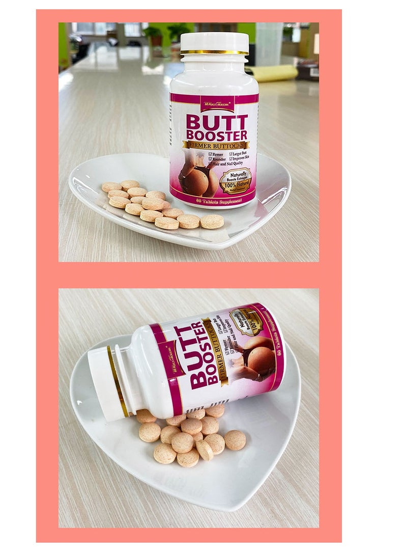 Wins Town - Hip Booster Pills, Natural Buttock Enlargement, Firming And Plump Hips Enhancement Tablets, Buttocks Lifting Pills For Women,Dietary Supplement 60 Tablets - Image 1