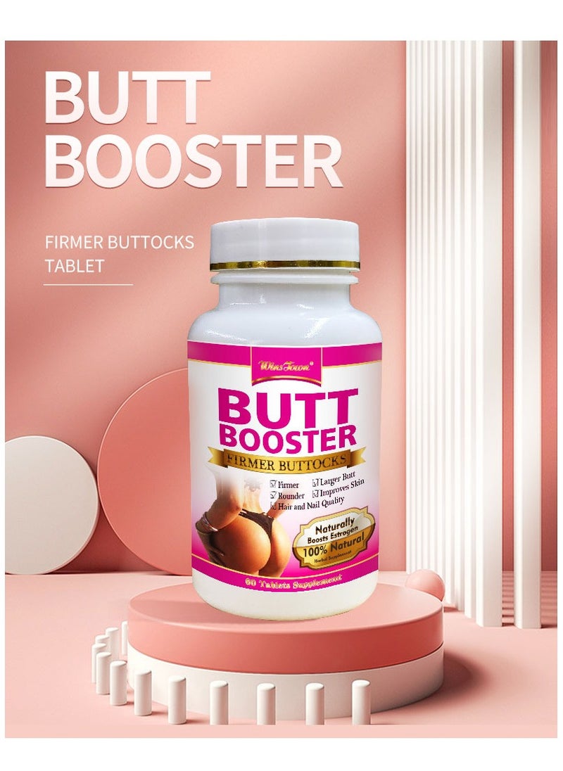 Wins Town - Hip Booster Pills, Natural Buttock Enlargement, Firming And Plump Hips Enhancement Tablets, Buttocks Lifting Pills For Women,Dietary Supplement 60 Tablets - Image 1