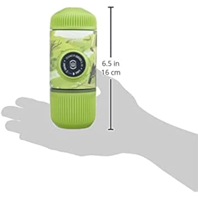 واكاكو ماكينة صنع قهوة الإسبريسو المحمولة Journey Nanopresso مع حقيبة واقية، ماكينة صنع قهوة صغيرة للسفر تعمل يدويًا، مثالية للتخييم والمكتب في الربيع - Image 3