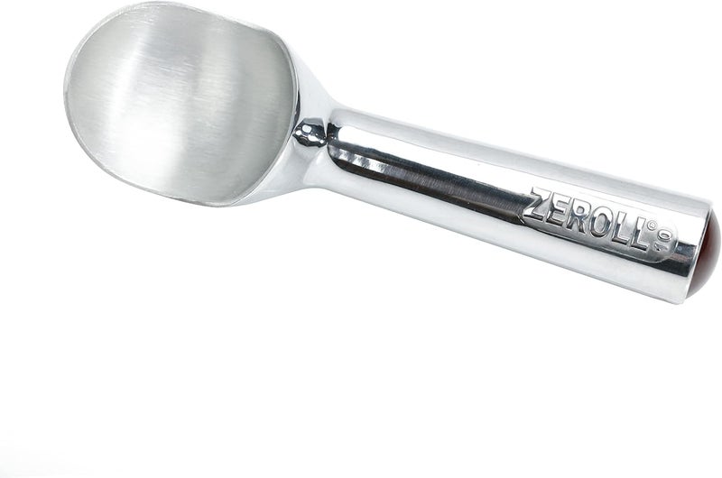 Zeroll Ice Cream Scoop with Unique Liquid Filled Heat Conductive Handle Simple One Piece Aluminum Design Easy Release Made in USA, 4-Ounce, Silver - Image 5