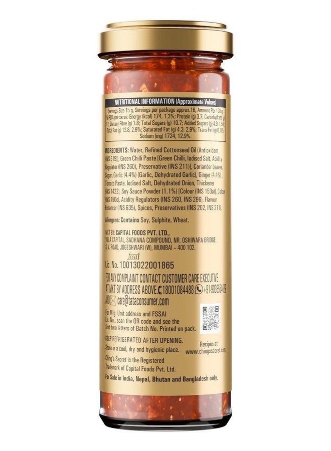 Ching's Ching’s Premium Manchurian Stir Fry Sauce, 250g, Ready to Cook Sauce, No Added Colour, No MSG, Cooking Sauce, Perfect for Veg or Gobi balls - Image 2