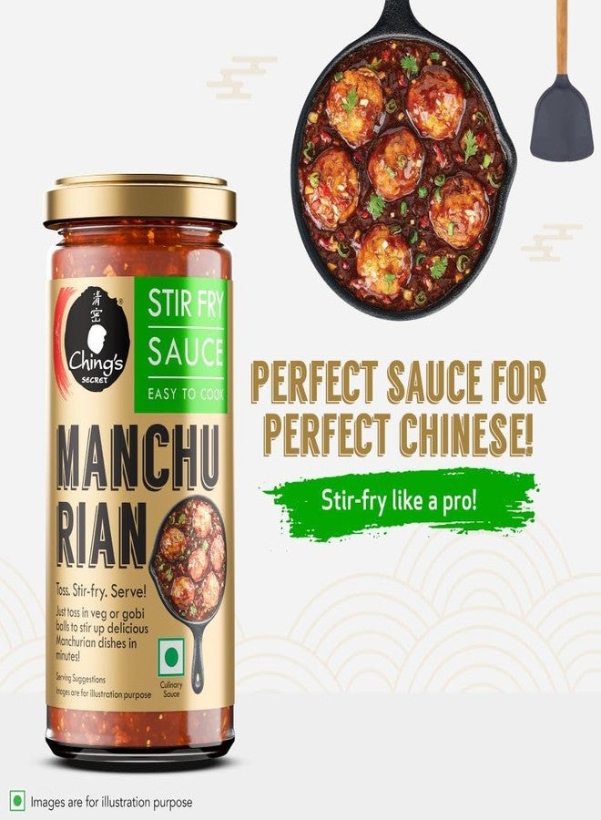 Ching's Ching’s Premium Manchurian Stir Fry Sauce, 250g, Ready to Cook Sauce, No Added Colour, No MSG, Cooking Sauce, Perfect for Veg or Gobi balls - Image 5