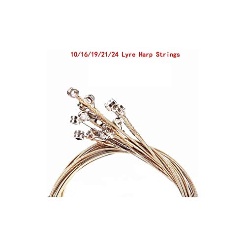 IRIDESCENT Sets of 19 Lyre Harp Strings Replacement Metal String for Lyre Harp - Image 2