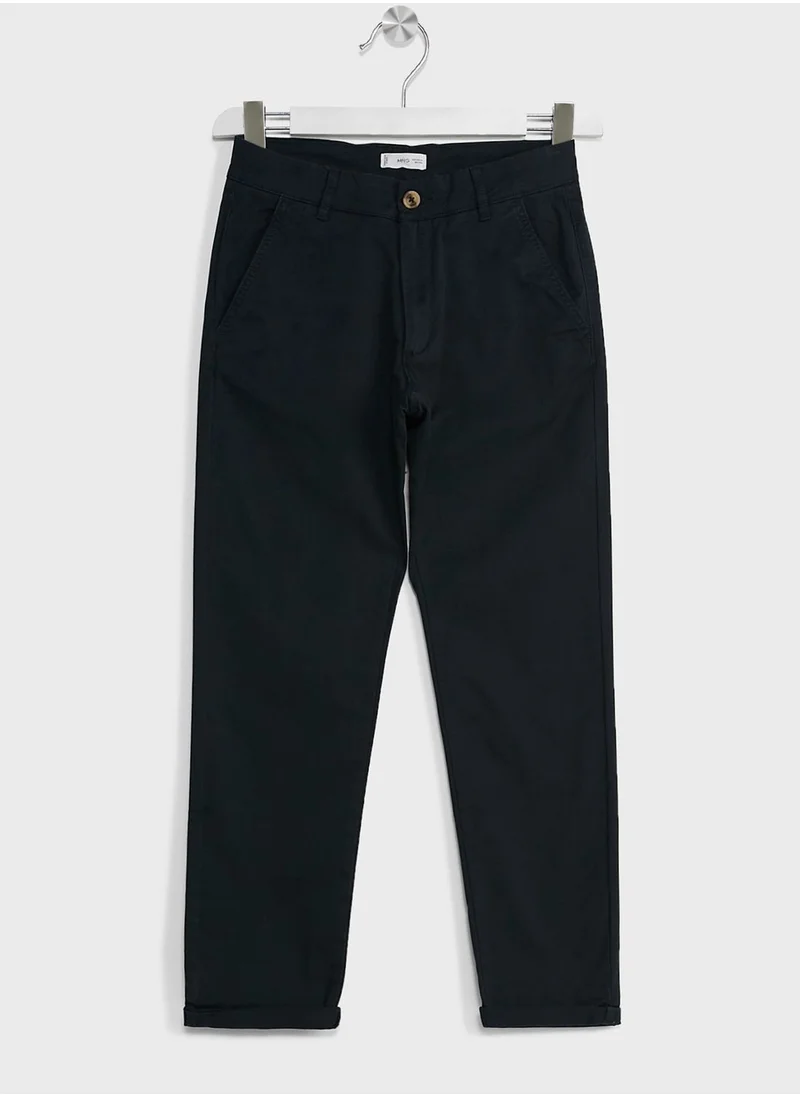 MANGO Youth Essential Chino Pants