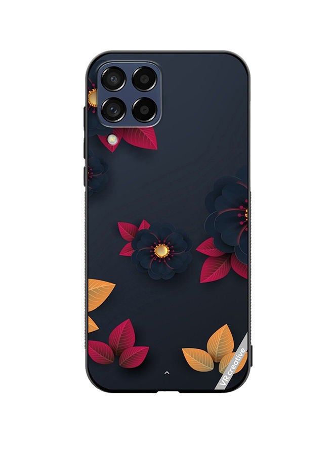 VR CREATIVE Protective Case Cover For Samsung Galaxy M53 Flower Design Multicolour - Image 1