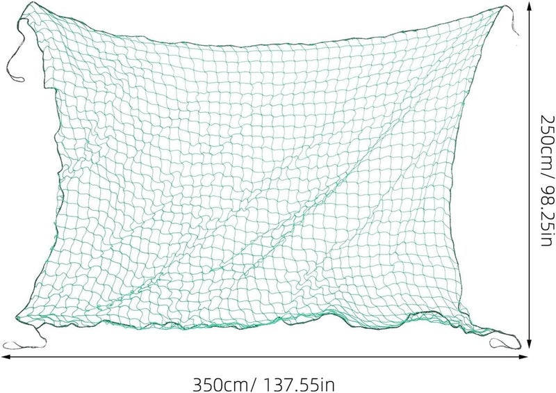 LABRIMP Heavy Duty Truck Bed Cargo Net with 15 Hooks, 2.5x3.5m Stretchable Bungee Mesh Organizer for Pickup Truck and Trailer Cargo Securement - Image 2