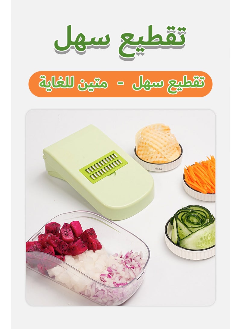 Vegetable Chopper, 17-in-1 Multifunctional Vegetable Slicer Cutter, Food Chopper, Dicer Tool - Image 3
