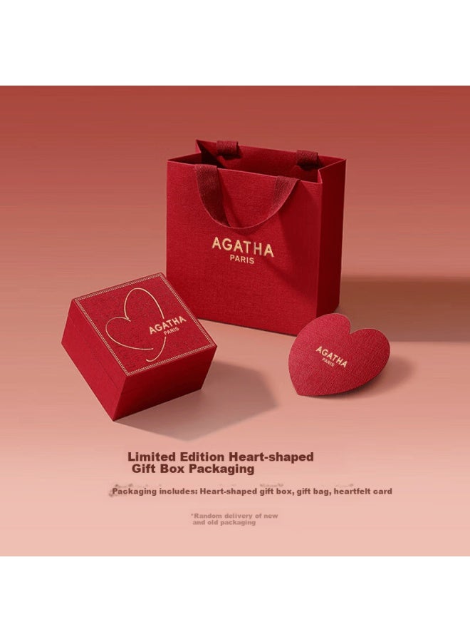 Agatha / Aijiasha Twin Series Dog Silver Stud Earrings For Women, Birthday Gift For Girlfriend, Elegant Earrings elry - Image 2