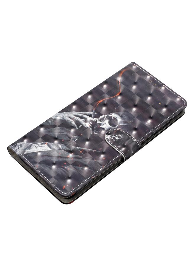 اس-توب جراب هاتف Honor X9c 5G من الجلد بنمط ثلاثي الأبعاد - Image 5