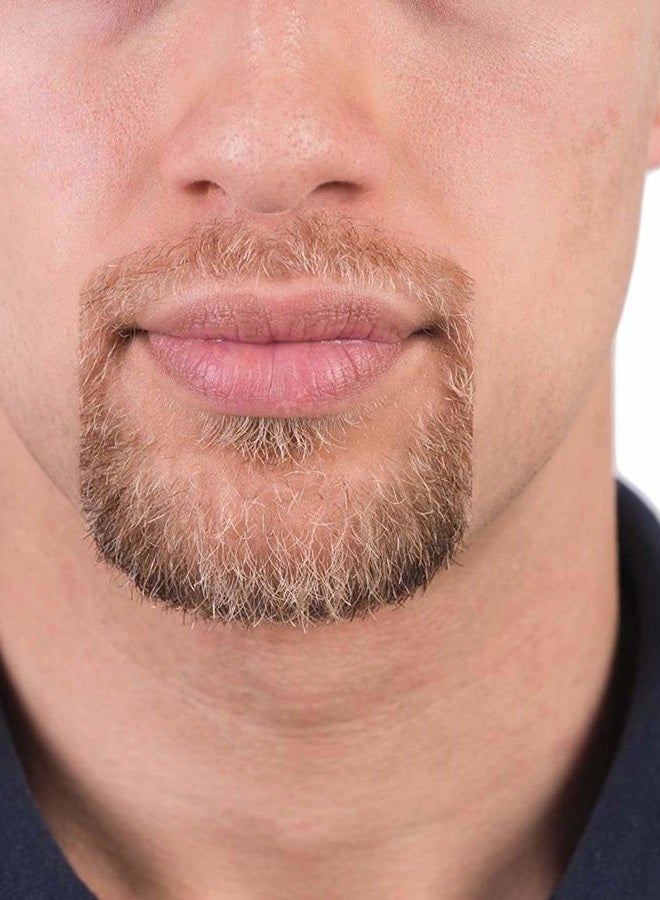 RIMOL Beard Shaper Goatee Mustache Grooming Tool Face Hair Styling Template for Man - Transparent - 5 PCS/Set (Transparent) - Image 3
