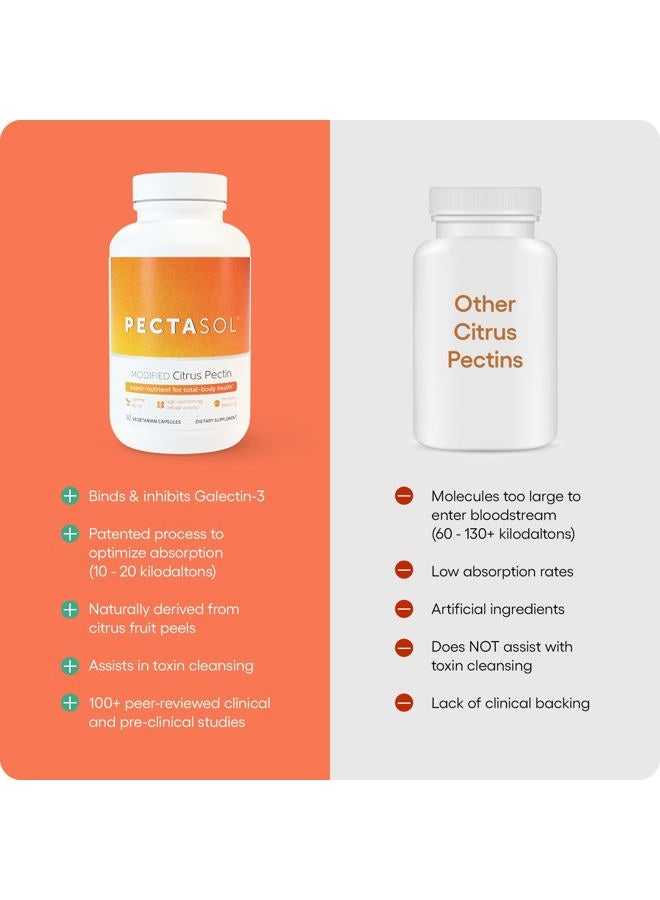 EcoNugenics , PectaSol-C, Modified Citrus Pectin, 90 Vegetable Capsules - Image 4
