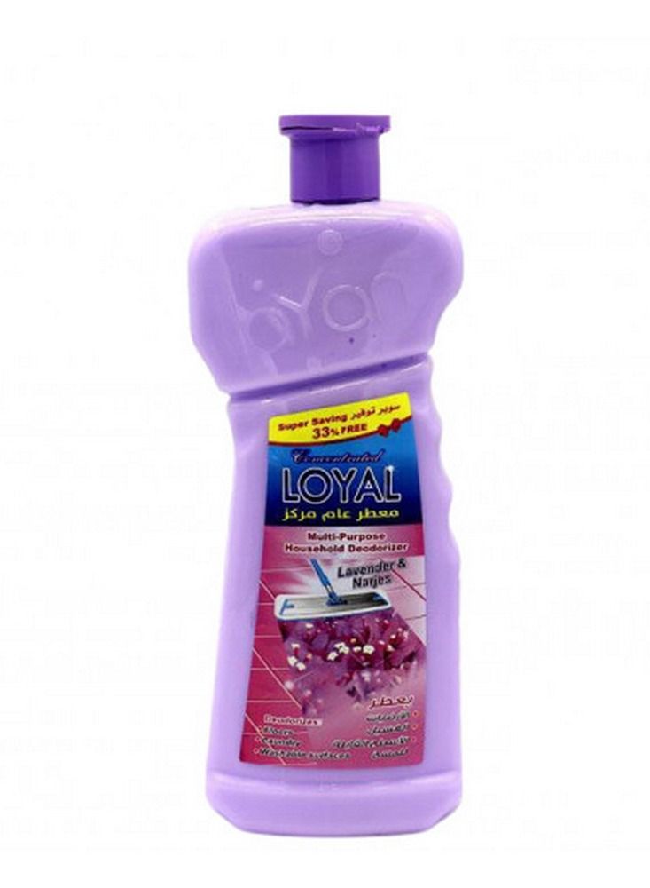 loyal Concentrated Multipurpose Household Deodorizer Lavender & Narjes 2100 ML