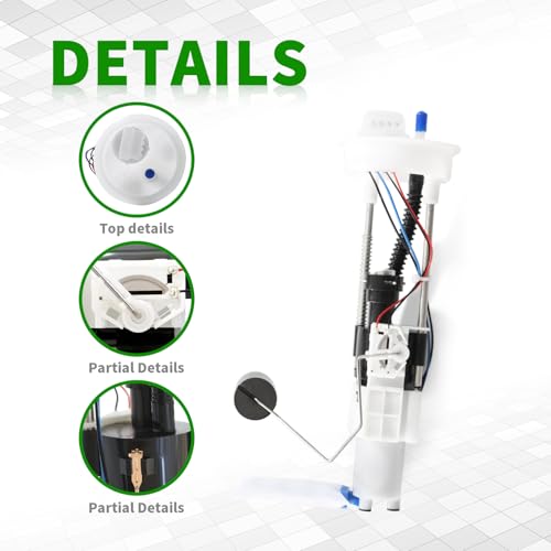 Yunnergo 47-1007 Fuel Pump Assembly Compatible with Ranger RZR 570 2014-2016 RZR 800 RZR S 800 2008-2014 RZR 900 2012 2013 RZR 4 XP 900 2012 - Image 2