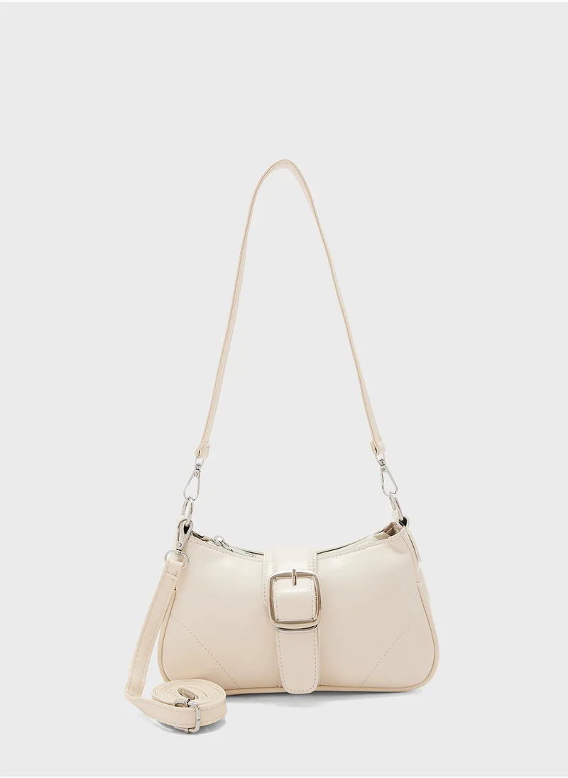 ايلا Crossbody With Buckle Detail