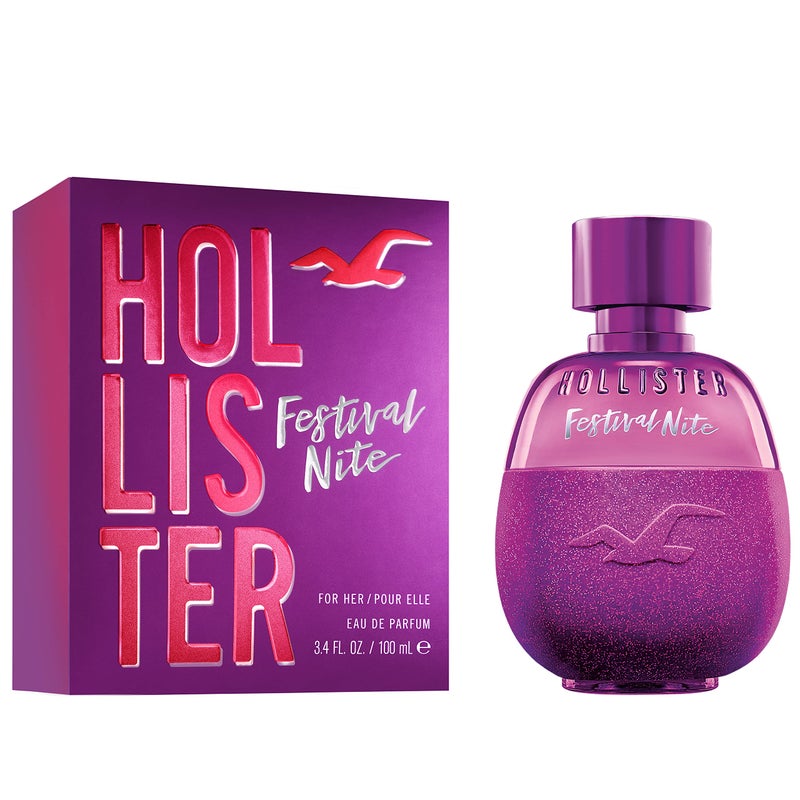 Hollister Festival Nite Women EDP Spray 3.4 oz HO26811 - Image 2