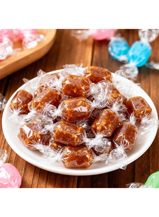200 Sheets Candy Wrappers Clear Cellophane Wrap Roll 3.9x3.9 Inches Candy Caramel and Chocolate Wrapper for Treats, Lollipop, Gummies, Saran Wrap& Cake Pop Making Supplies, etc - Image 2